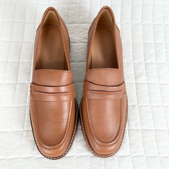 Madewell The Corinne Lugsole Loafer in Dried Maple Brown Size 7.5 NWOB - Picture 9 of 10